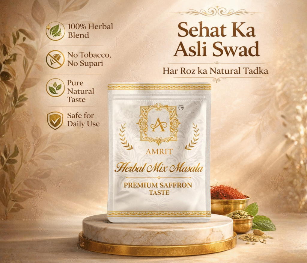 AMRIT HERBAL MIX PREMIUM SAFFRON TASTE